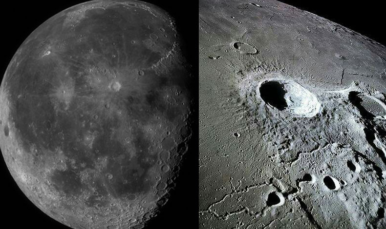Impresionantes imgenes de la Luna
