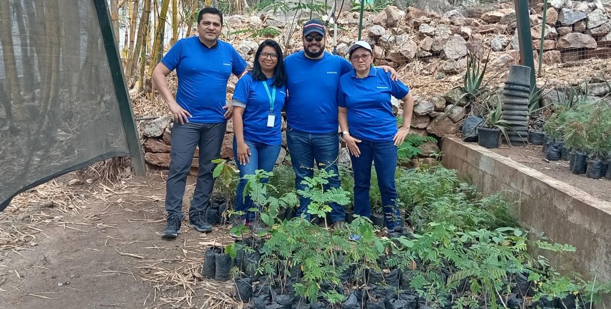 Voluntarios de Samsung demostraron que el poder del cambio ecolgico est en nosotros