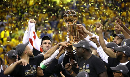 Golden State Warriors campeones de la NBA