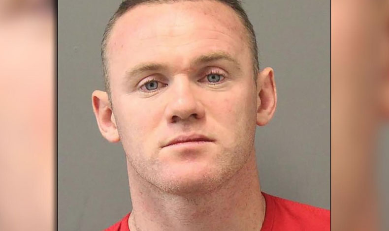 Wayne Rooney fue arrestado por intoxicacin