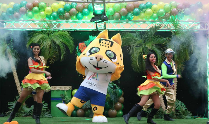 AltaPlaza Mall present su mascota el jaguar Yag