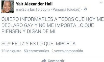 Post de Yair Alexander da a conocer que es Gay �Ser� Verdad?