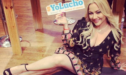 Yunilca Brett del programa 'Aj' rebaj a punta de zapatos