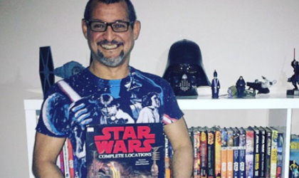 Zito Bars preparado para el estreno de Star Wars: The Force Awakens