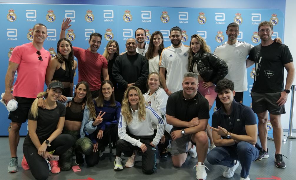 Influencer Panameña y 16 más fueron Invitados por Abbott y el Real Madrid a Participar en Experiencia de Alto Rendimiento en España