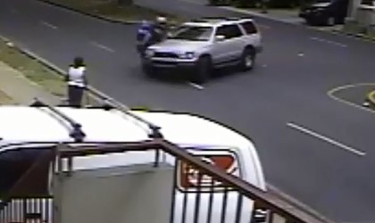 Video de seguridad capta impactante accidente en la Av Ramn Arias