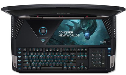 Acer presenta sus laptops con pantallas curvas