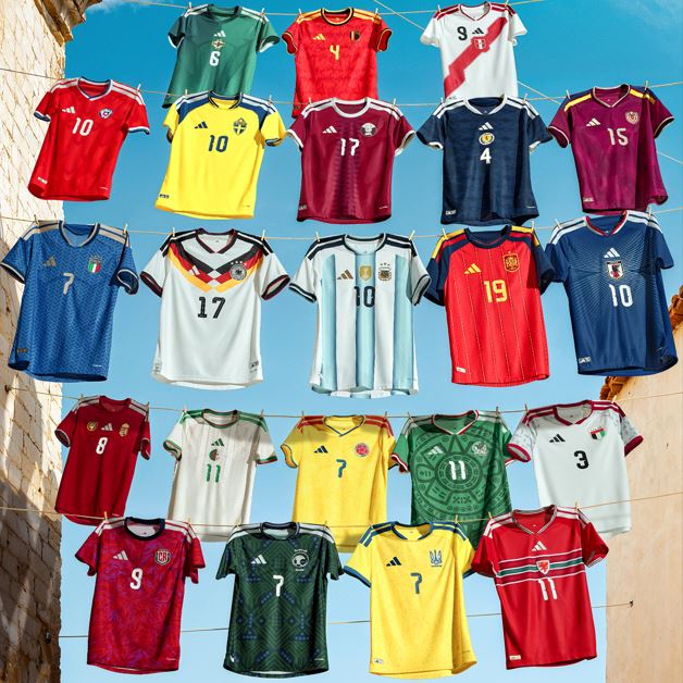 adidas revela la mayor colecci�n de uniformes locales antes de la FIFA World Cup 26