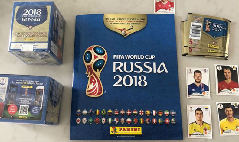 El 4 de abril se lanzar al mercado el albm Panini Rusia 2018