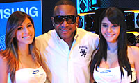 Aldo Ranks imagen de campa�a publicitaria de Samsung