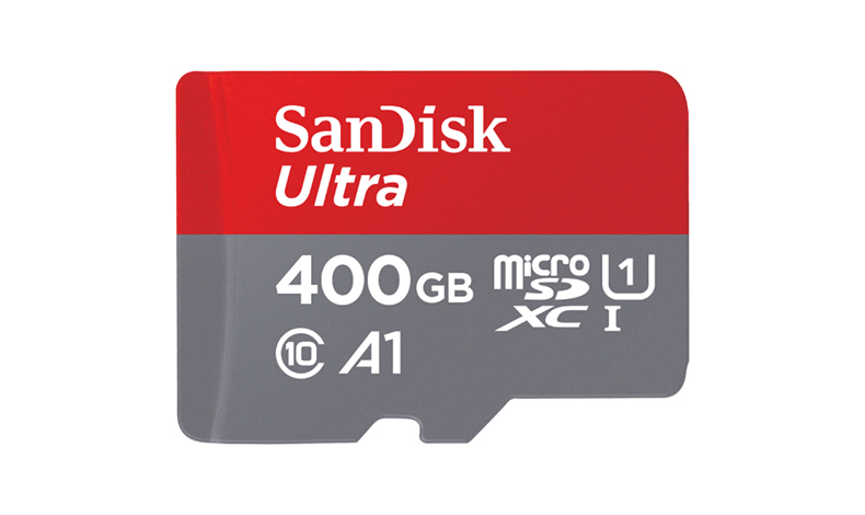 SanDisk crea una nueva MicroSD con 400 GB de almacenamiento