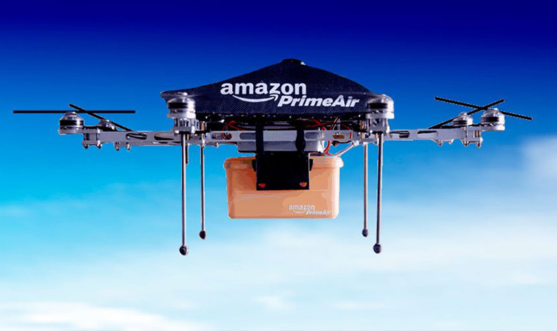 Amazon patenta un sistema de paracadas para sus entregas con drones