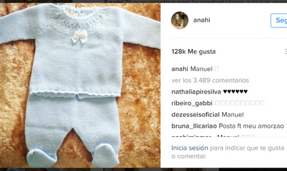 Anah revela sexo y nombre de su hijo