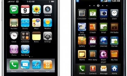Samsung, tal vez si copi los iconos de iOS, pero solo un poquito