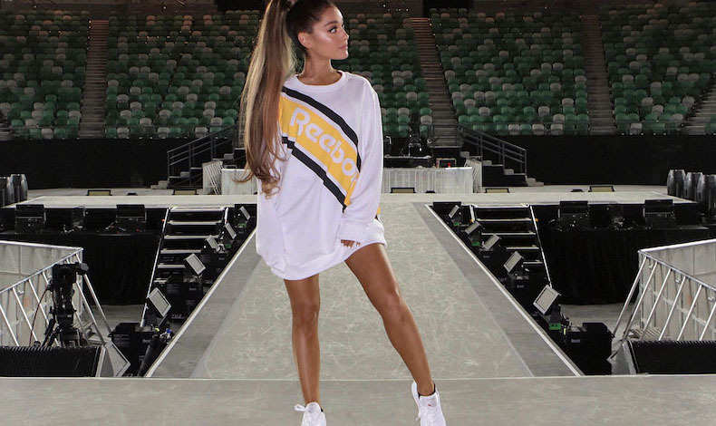 Ariana Grande es la nueva imagen de Reebok