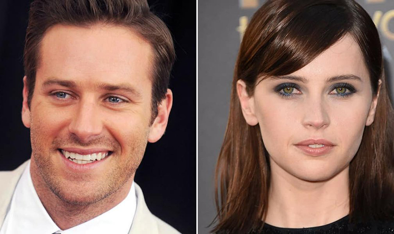 Armie Hammer y Felicity Jones interpretarn a marido y mujer en On the Basis of Sex