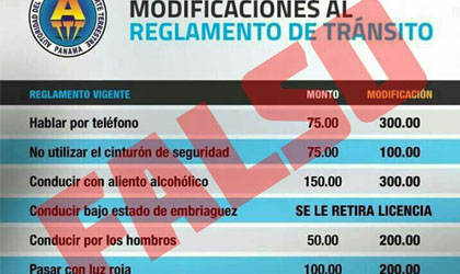 Es desmentida la informacin sobre aumento en las boletas