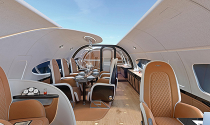 Un avin con una pantalla que simule el cielo es la nueva propuesta de Airbus