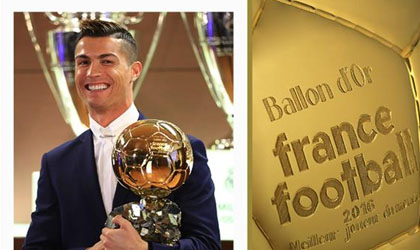 4to Baln de Oro para Cristiano Ronaldo