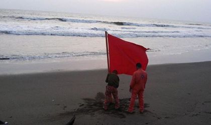 Sinaproc levanta bandera roja y amarilla en playas del pas