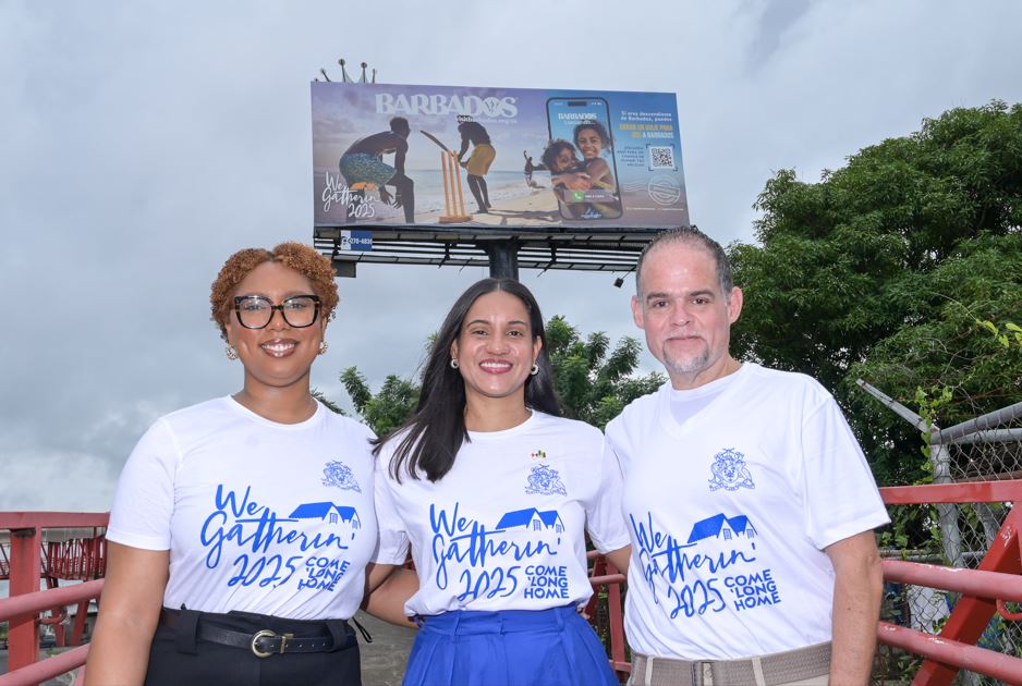Barbados Presenta Campa�a de Vallas Publicitarias en Col�n, Panam�