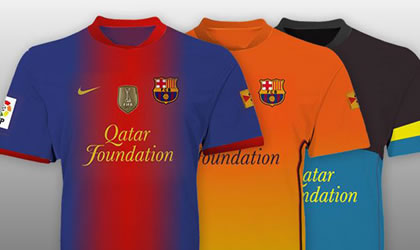 FC Barcelona presenta sus nuevas camisetas 2012-2013