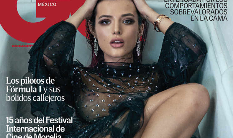 Bella Thorne posa desnuda para GQ Mxico