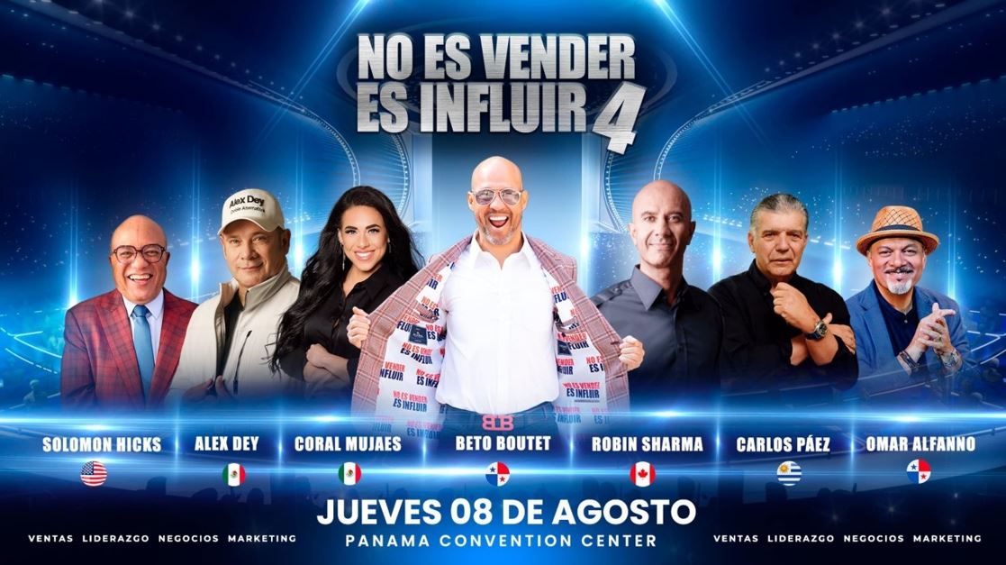 La cuarta edicin de la Conferencia No es Vender, es Influir consolida a Panam como destino internacional de conferencias de desarrollo personal