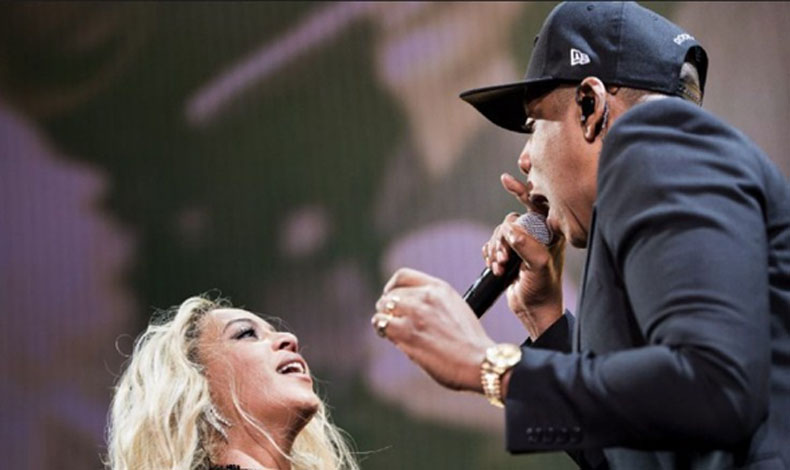 Beyonc y Jay-Z exhiben su amor