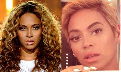 Beyonce deja su melena, por un cabello corto