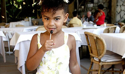 Blue Ivy lo lleva en la sangre: Rap junto a su padre