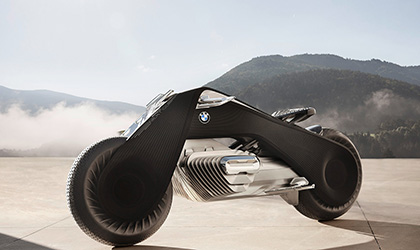 BMW presenta su modelo de una moto futurista