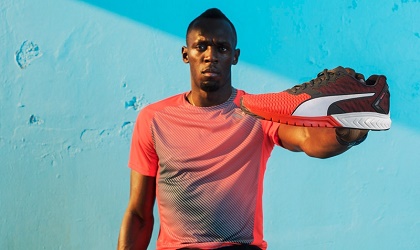 Descubre las zapatillas que usa Usain Bolt