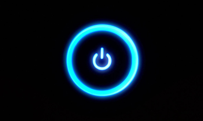Por qu el botn de encendido tiene este smbolo?
