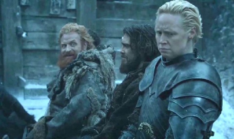 Game of Thrones: Tormund intentaba seducir a Brienne incluso detrs de cmaras