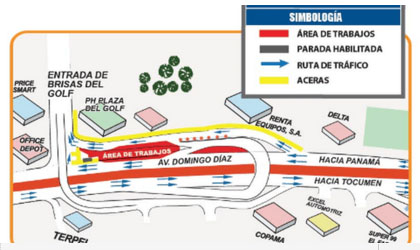 Reubicacin de servicios pblicos en Brisas del Golf a partir del 03 de julio