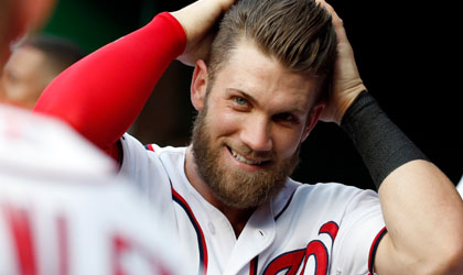 Harper y los Nacionales acordaron un contrato por 13.625.000