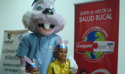 Colgate da alegra al  Hospital del Nio en Panam