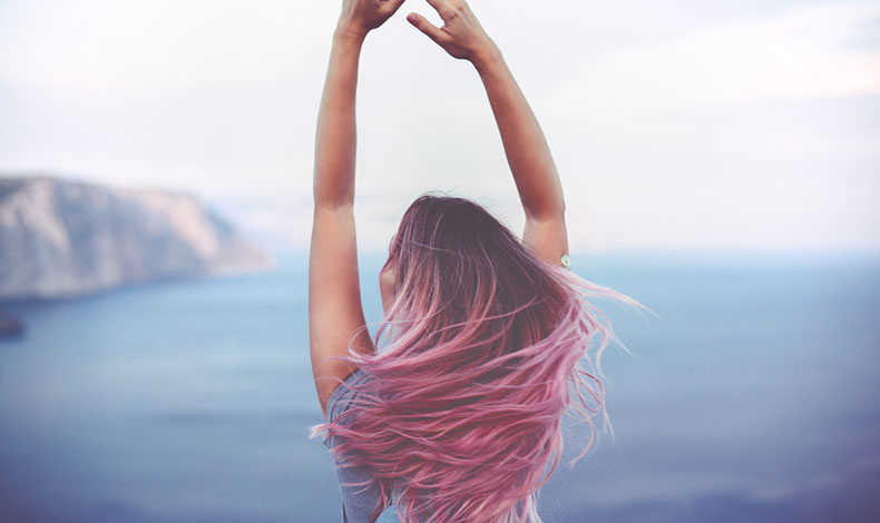 Cabello mgico: Este tinte cambia de color con el calor