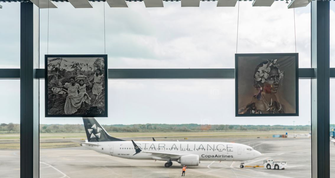 Panam� lleva su cultura al mundo con una intervenci�n art�stica en  el Aeropuerto de Tocumen