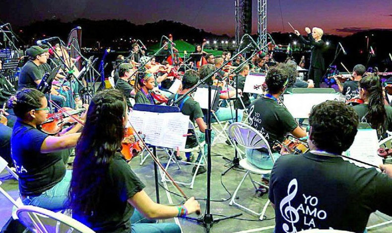 Jvenes demuestran lo aprendido en Campamento Musical Juvenil