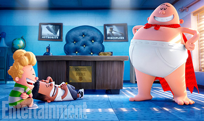 Dreamworks revela a su nuevo personaje: Capitn Calzoncillos