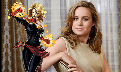 Brie Larson est emocionada por reflejar la complejidad femenina en Captain Marvel