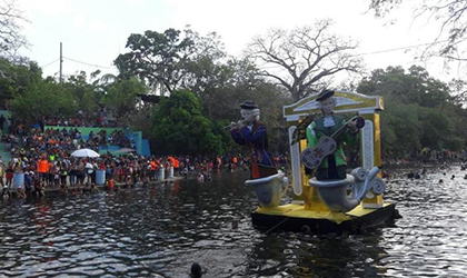 Carnavales acuticos de Penonom pierden su atractivo