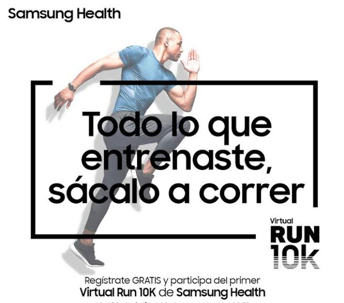 Esta es tu oportunidad de ganar un Galaxy Watch3 en la carrera virtual 10K de Samsung