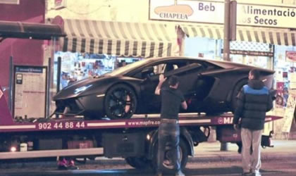 Ni Cristiano Ronaldo se salva de la grua: se llevaron su Lamborghini