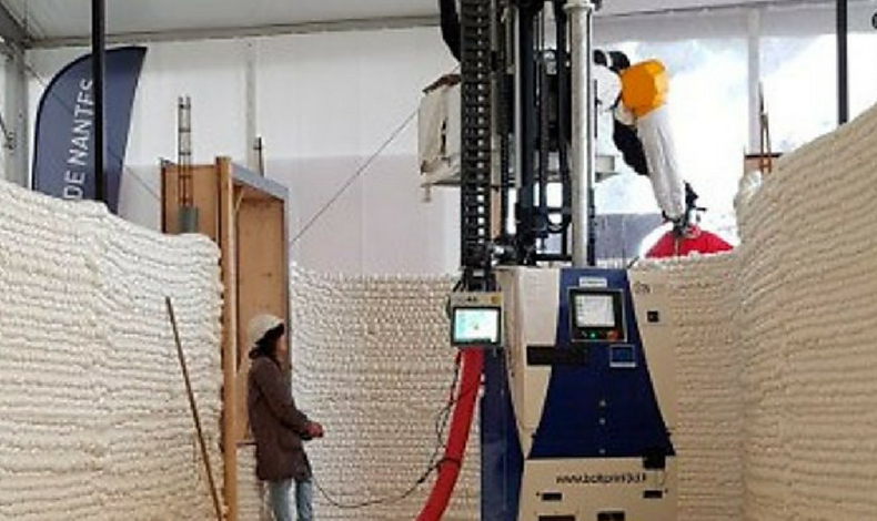 Crean casa mediante impresin 3D