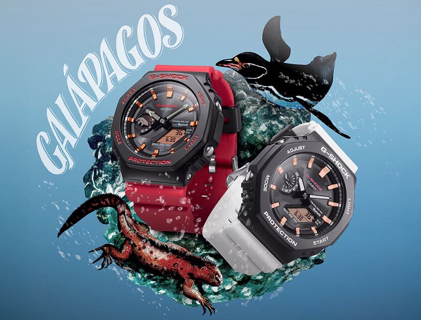 Tiempo, resistencia y conservacin: La alianza entre G-SHOCK y Fundacin Charles Darwin