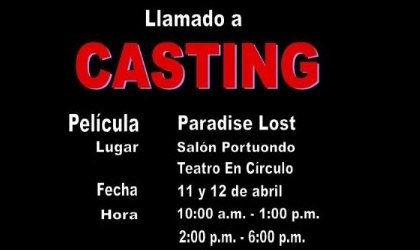 Castings para Paradise Lost, protagonizada por Benicio del Toro