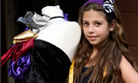 Con s�lo 10 a�os sorprende al mundo de la moda
